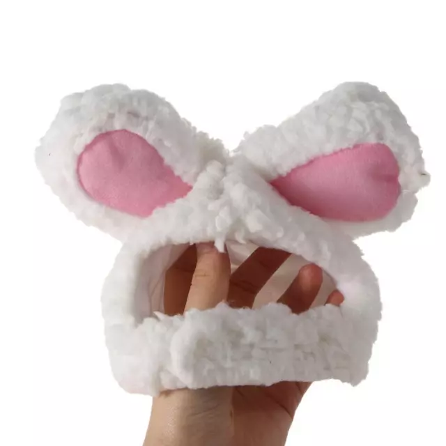 Funny Cosplay Warm Cat Headwear Rabbit Hat Pet Accessory Cat Costume