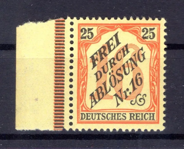 DR-Dienst 14 tadellos ** MNH POSTFRISCH 300EUR (AA0523