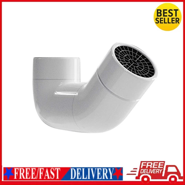 Grifo de fregadero giratorio 720 aireador - Grifo filtro anti-salpicaduras (blanco puro)