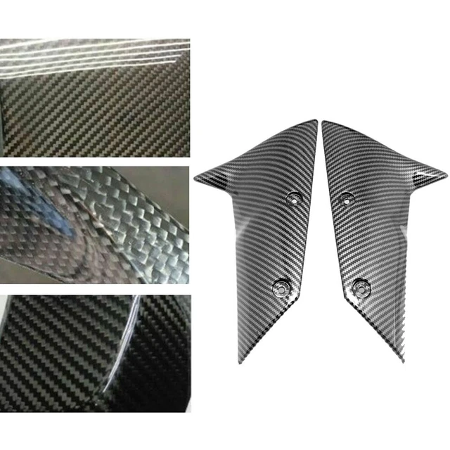 Carénage Radiateur Avant Fibre Carbone Noir - Pour Yamaha MT-09 / MT-09 SP 2021-2024
