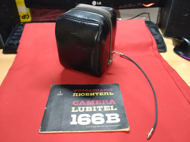 Appareil photo soviétique vintage urss Lubitel 166B + étui + documents