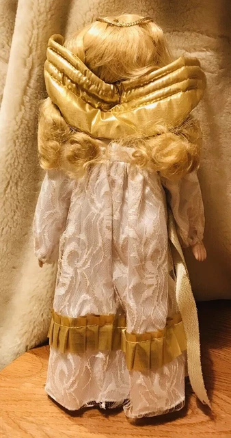 THE HERITAGE SIGNATURE COLLECTION Porcelain Angel Doll Cherel 3