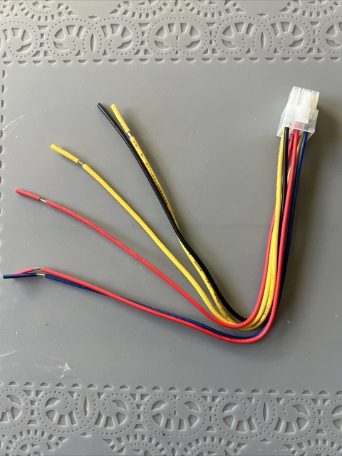 thumbnail image 2 of 6-Pin Power Harness Plug Cable For FUSION MS-AB206 MS-AB108 Amplifier & Active Subwoofer 2 of 4