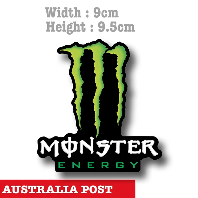 MONSTER ENERGY DRINK Logo Truck , Toolbox , Fridge , Bar Decal Sticker