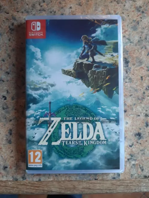 THE LEGEND OF Zelda: Tears of the Kingdom - Nintendo Switch - !!!Sealed ...