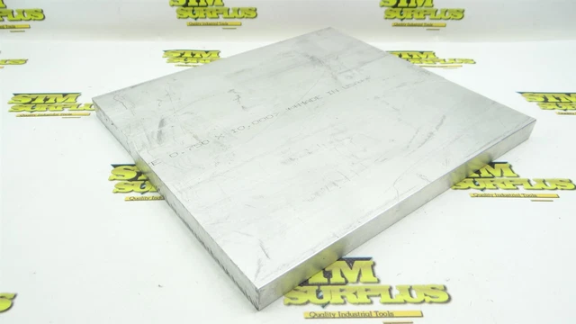 8Lb 6061 Kaiser Solid Aluminum Flat Stock 3/4" X 11" X 10"