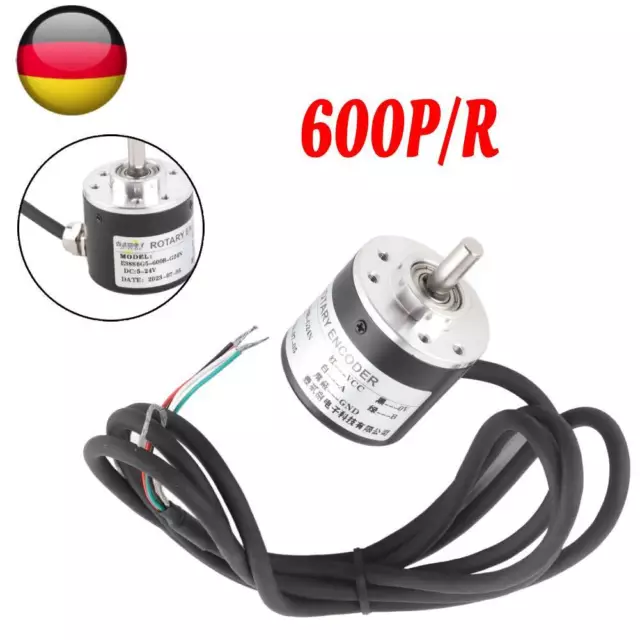 Photoelektrisch inkremental Drehgeber Incremental Rotary Encoder 6mm AB 2Phasen