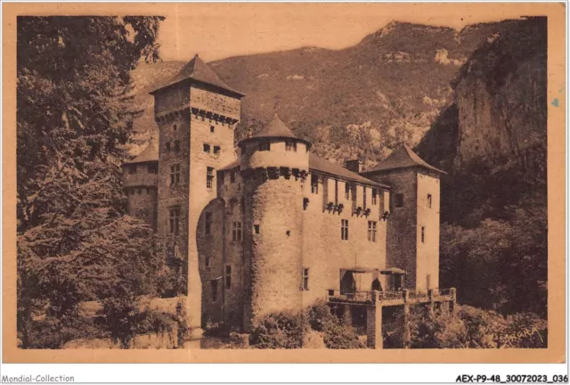 AEXP9-48-0848 - GORGES-DU-TARN - le château de la caze