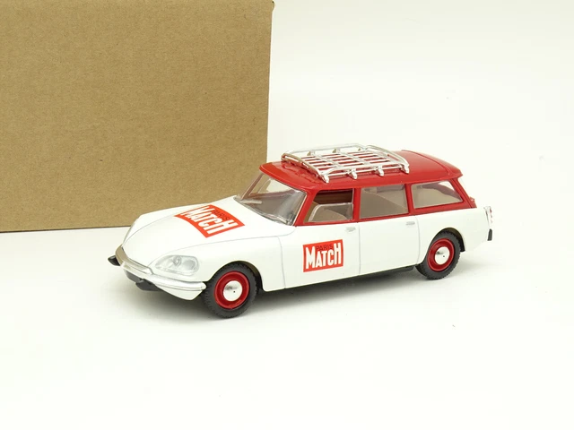 LE5616 NOREV 1/43 Voiture Citroen ID Break Paris Match 1963 blanche EdL