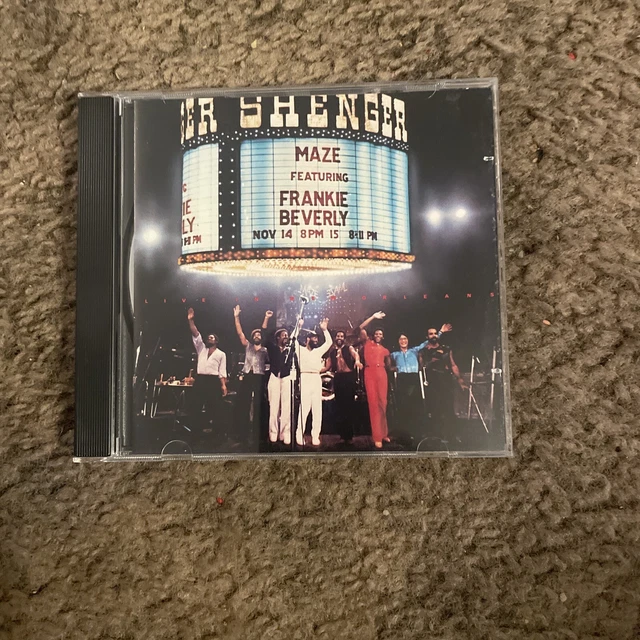 MAZE FEATURING Frankie Beverly Live in New Orleans CD 1987 Capitol