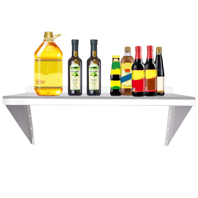 RESTAURANT WALLMOUNTED SHELF Food Truck Storage Shelf Excellent Weight