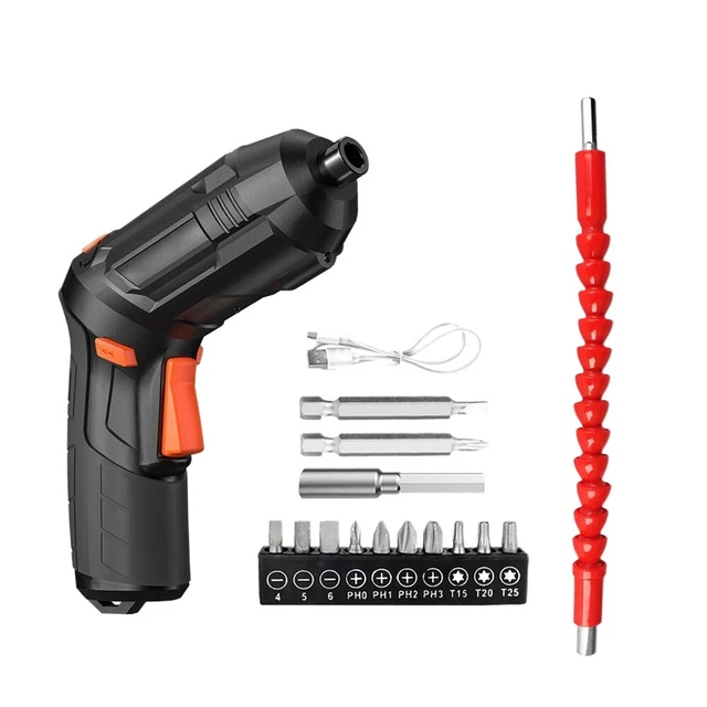 Cacciavite elettrico affidabile cavo USB in acciaio 3,5 N/M 50 giri/min nuovissimo durevole