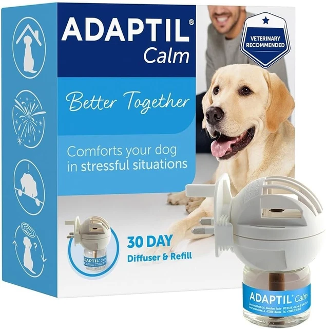 ADAPTIL Calm Home Diffuser with 30 Day Refill - Comfort, Calming and Anxious Dog