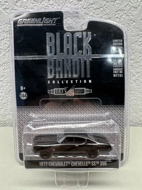 2017 Greenlight Black Bandit 1972 Chevrolet Chevelle SS