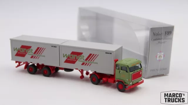 Wiking Volvo F89 Containersattelzug „Wandt“ Nr. 253845 1:87 /BRN462