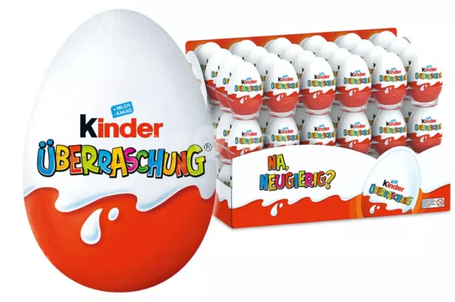 10x Kinder Surprise Egg Chocolate 20g With Toy , 10x20g set, Free Shipping