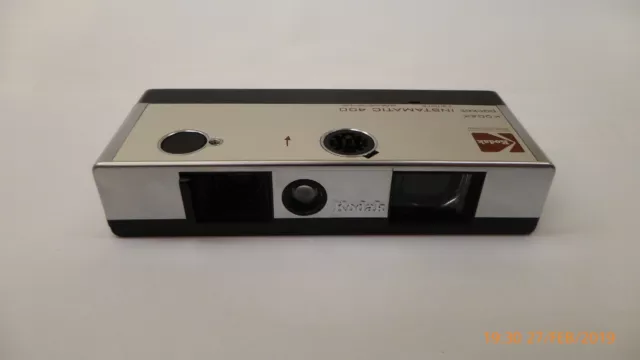 Kodak Instamatic 400 electronic, gebraucht aber gut erhalten