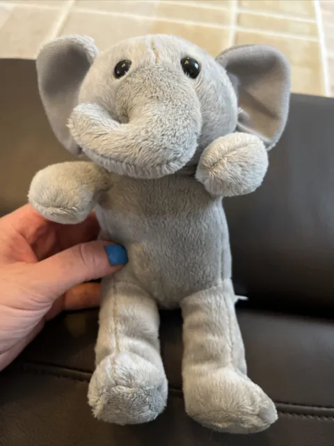 B&M Stuffed Soft Toy Teddy Elephant Filled With Soft Beads