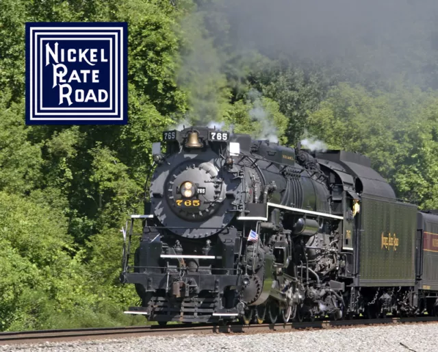 Nickel Plate Road 765 Sturdy Metal Sign Logo Photo