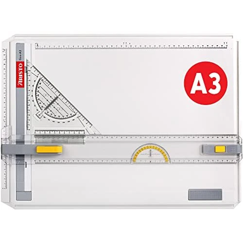 Aristo AR7033 Geo-Board Zeichenplatte (Format: A3, schlagfester Kunststoff, i...