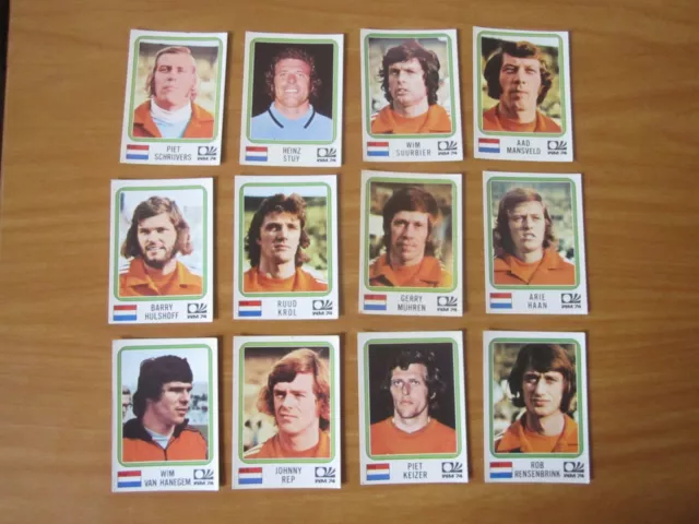 Panini Munchen 74 - Lot Pays-Bas Nederland Hollande - Vignette Sticker