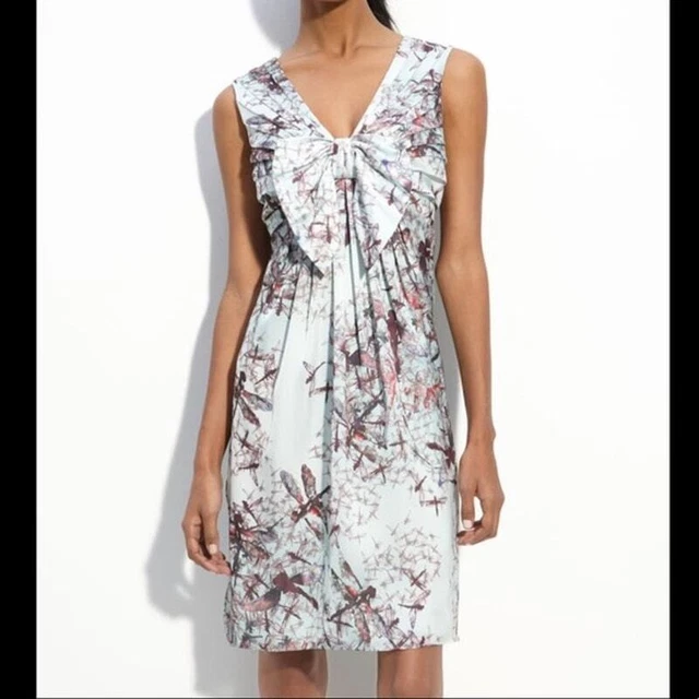 Hartty dragonfly jacquard dress shop