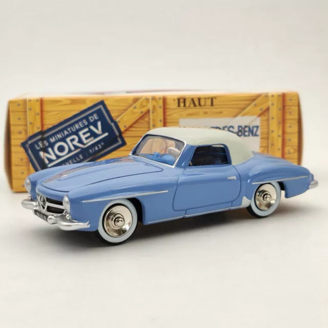 1:43 Norev Mercedes Benz 190 SL Blue CL3511 Diecast Models Limited Collection