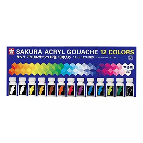 Knicker Poster Color in Bottle 12 Color Set Japan Import