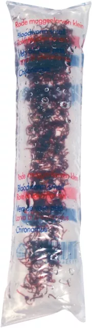 Live Bloodworm 100ml Fish Food Fits Through Your Letterbox Breeding Fish