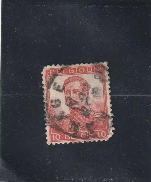 L5315 BELGIQUE TIMBRE N° Y & T 111 de 1912-13 " Albert 1er " Oblitéré