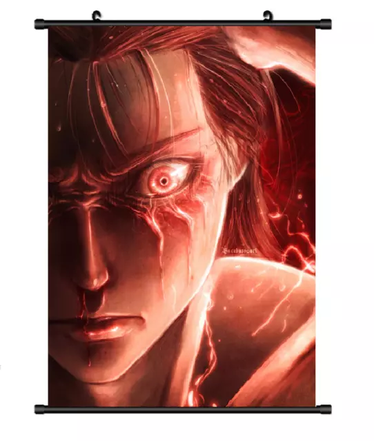 Attack on Titan Home Decor Anime Shingeki no Kyojin Cosplay Wall Scroll  Poster Fabric Painting Mikasa Ackerman 23.6 X 35.4 Inches-140