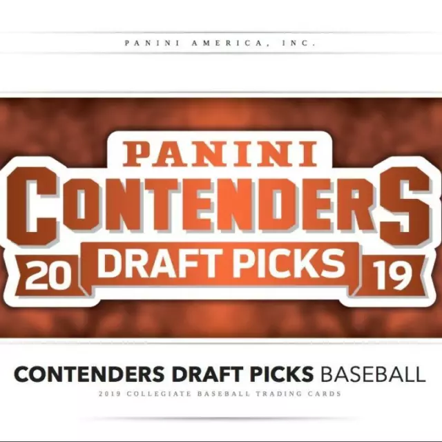 2019 Panini Contenders Draft NCAA Baseball Trading Cards Pick From List