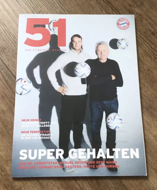 51 - Das FC Bayern Magazin  -  März 2024   Neu !!!