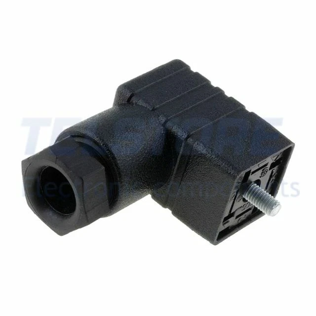 1pcs  933024100 GDS 307 SCHWARZ Connettore per valvola spina formato C 9,4mm fem