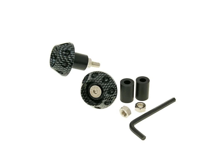 amortisseurs plats de vibrations du guidon 13.5 / 17.5mm - Carbone