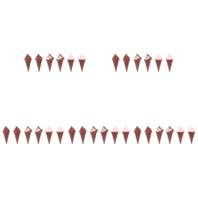 Eis Prop Faux Eis Tragbare Eis 30 Pcs Tiny Premium Miniatur Eis Für Kinder Decor