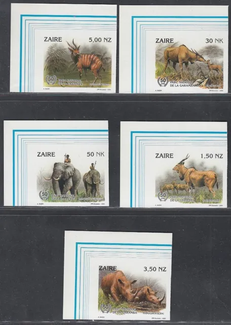 Belgian Congo 1994 -MNH Stamps. Bel. Cat. Nr.: 1452/1456. ....(EB) MV-16225