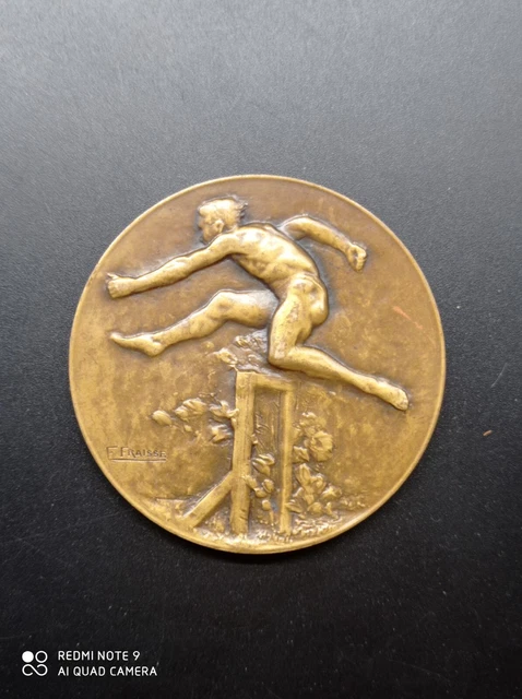 ANCIENNE MÉDAILLE BRONZE. gendarmerie nationale de France. 1946 EUR 20