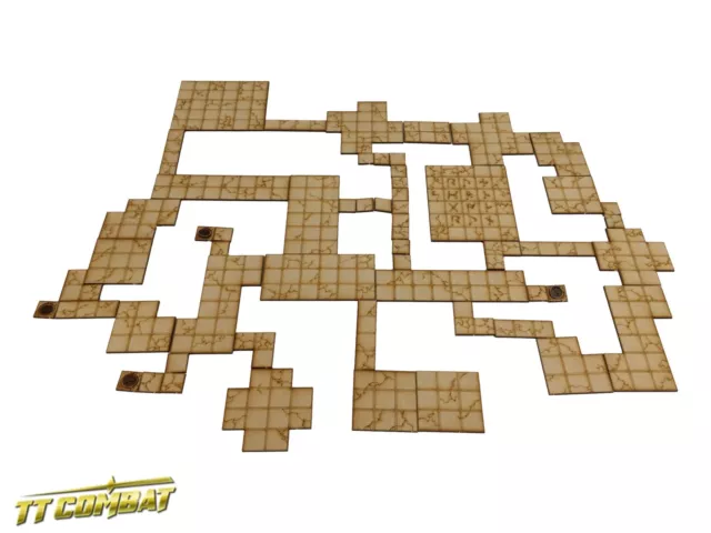 TTCombat - RPG Scenics - (RPG003) Modular Dungeon Tiles Set B