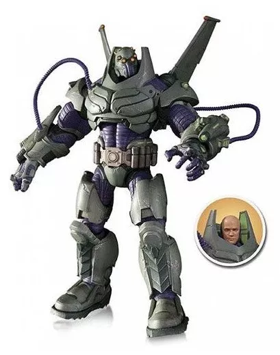 Superman Armoured Lex Luthor Deluxe 9" Figure DC Collectibles [BIB]