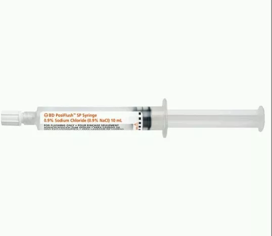BD Posiflush Sp Saline Syringe 10ml - Pack of 15