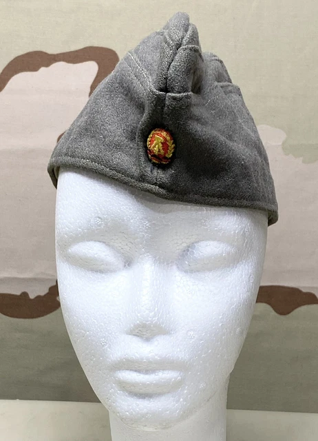 1960S EAST GERMAN Military Uniform Hat Side Cap Garrison Cap $11.24