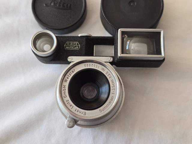 Haoge LH-M37W Metal Square Lens Hood – For Leica Leitz Summaron 35mm F3.5 A36 Lens