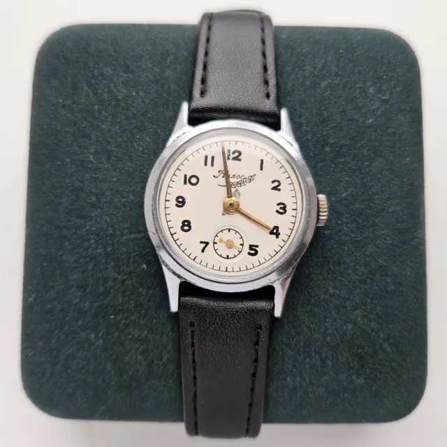 1950s POBEDA ZIM КОЛОС Vintage Mechanical Wrist Watch Soviet USSR