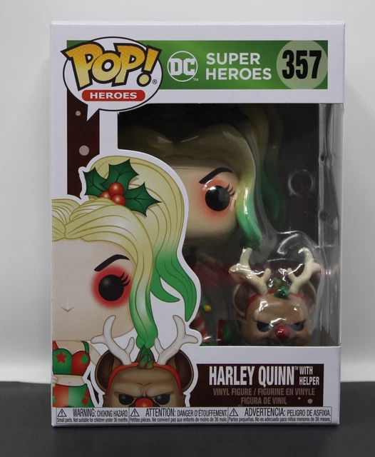Harley Quinn With Helper (Christmas) - Dc Super Heroes - #357 - Funko Pop!