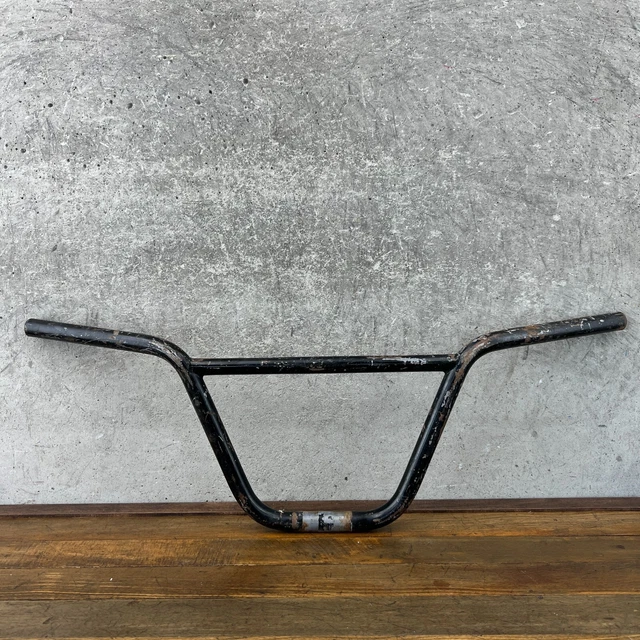 HANDLEBARS OLD SCHOOL BMX Bars Tall 9 in 27.5 28 in 70s 80s Black Race