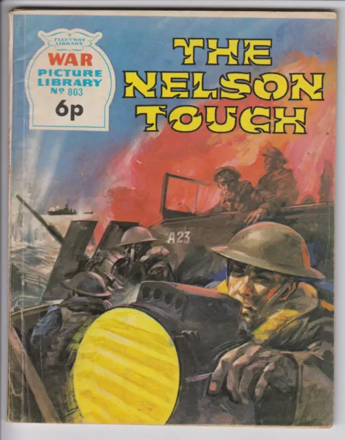 War Picture Library comic - The Nelson Touch  -  No. 803