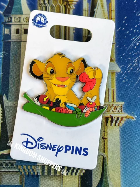 2023 Disney Parks The Lion King Simba Bug 3D Open Edition Pin