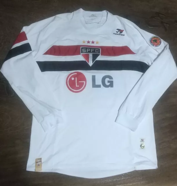 SAO PAULO FC Camisa 2005 TOYOTA Special Vintage Jersey Shirt BRAZIL  Brasil