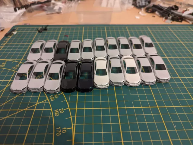 herpa mercedes s-klasse 1:87 Carosserien 20 stück